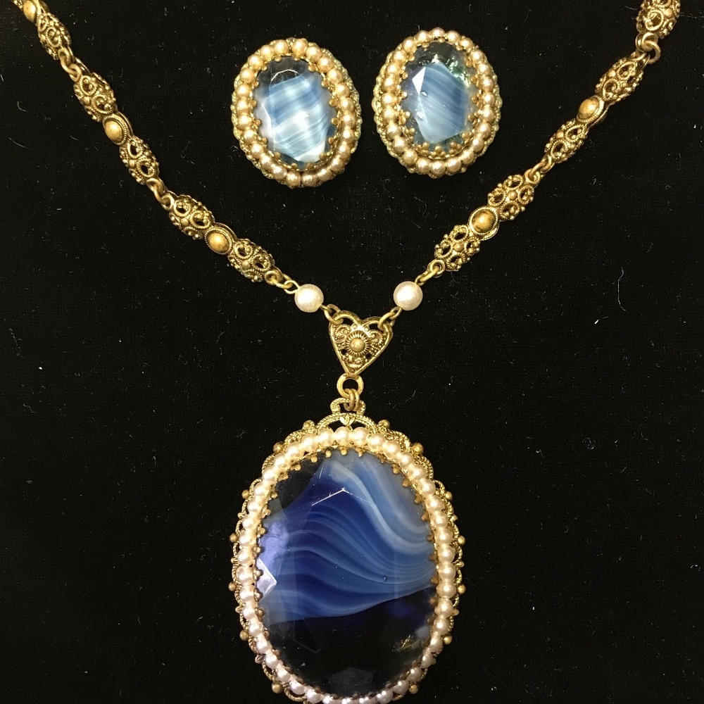 W. German Necklace & Earrings